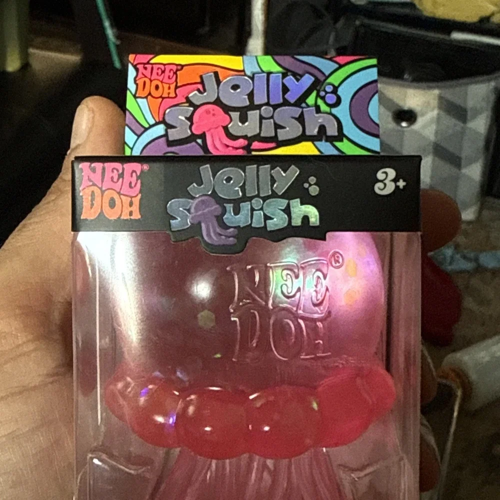 Authentic Schylling NeeDoh Lot Jelly Squish Cloud Pleaser Groovy Fruit HTF New